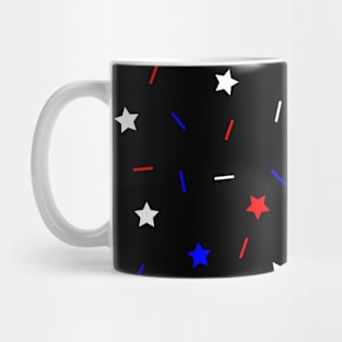 Red, White, Blue Sprinkles Mug